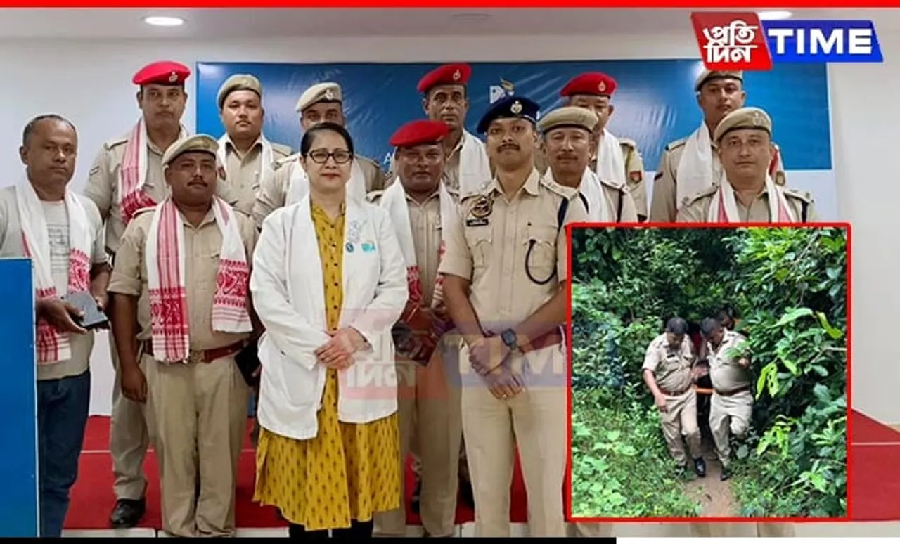 Guwahati Police Team Honoured for Heroic Rescue of Assam Rifles Constable